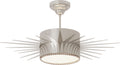 Soleil Large Semi-Flush | Polished Nickel | Frosted Glass