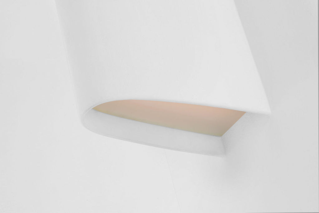 Lotura 72" Intersecting Floor Lamp | Museum White