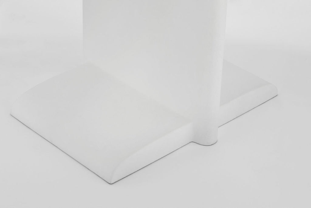 Lotura 72" Intersecting Floor Lamp | Museum White