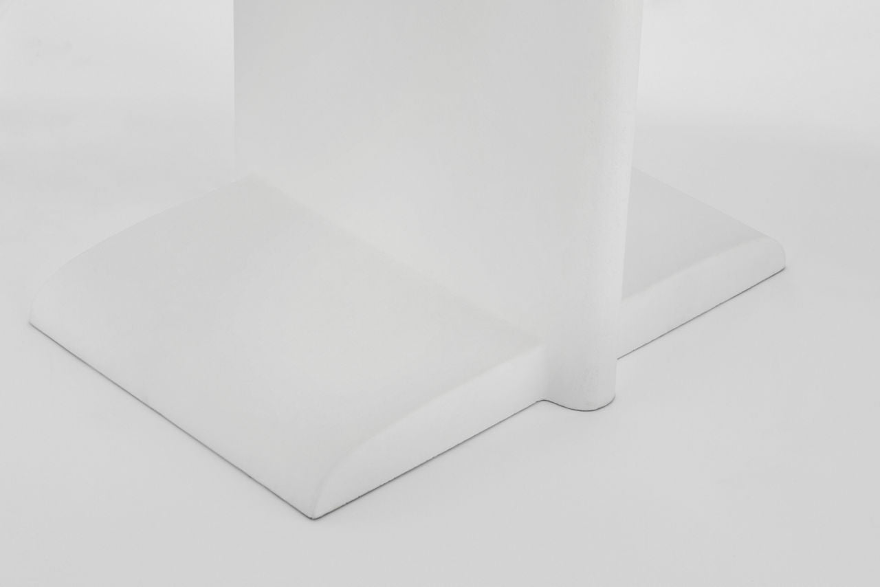 Lotura 72" Intersecting Floor Lamp | Museum White