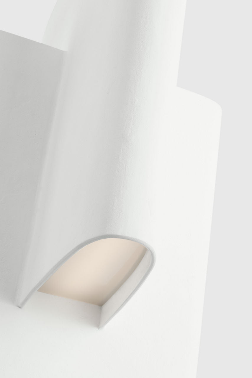 Lotura 72" Intersecting Floor Lamp | Museum White
