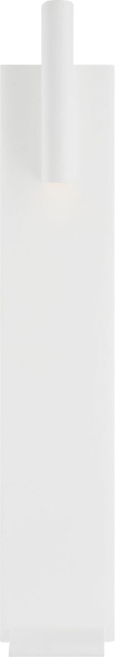 Lotura 72" Intersecting Floor Lamp | Museum White