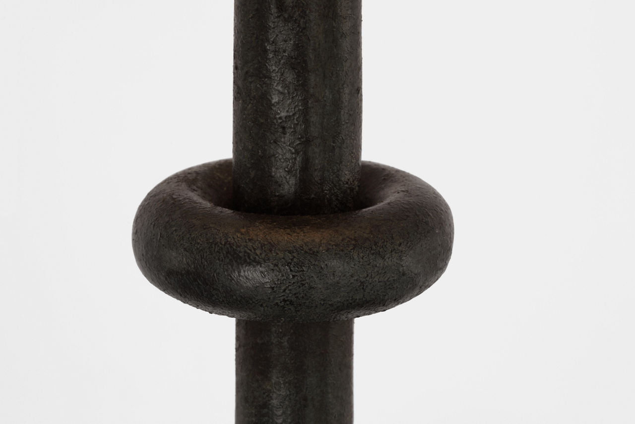 Zealous 62" Floor Lamp | Garden Bronze | Linen Shade