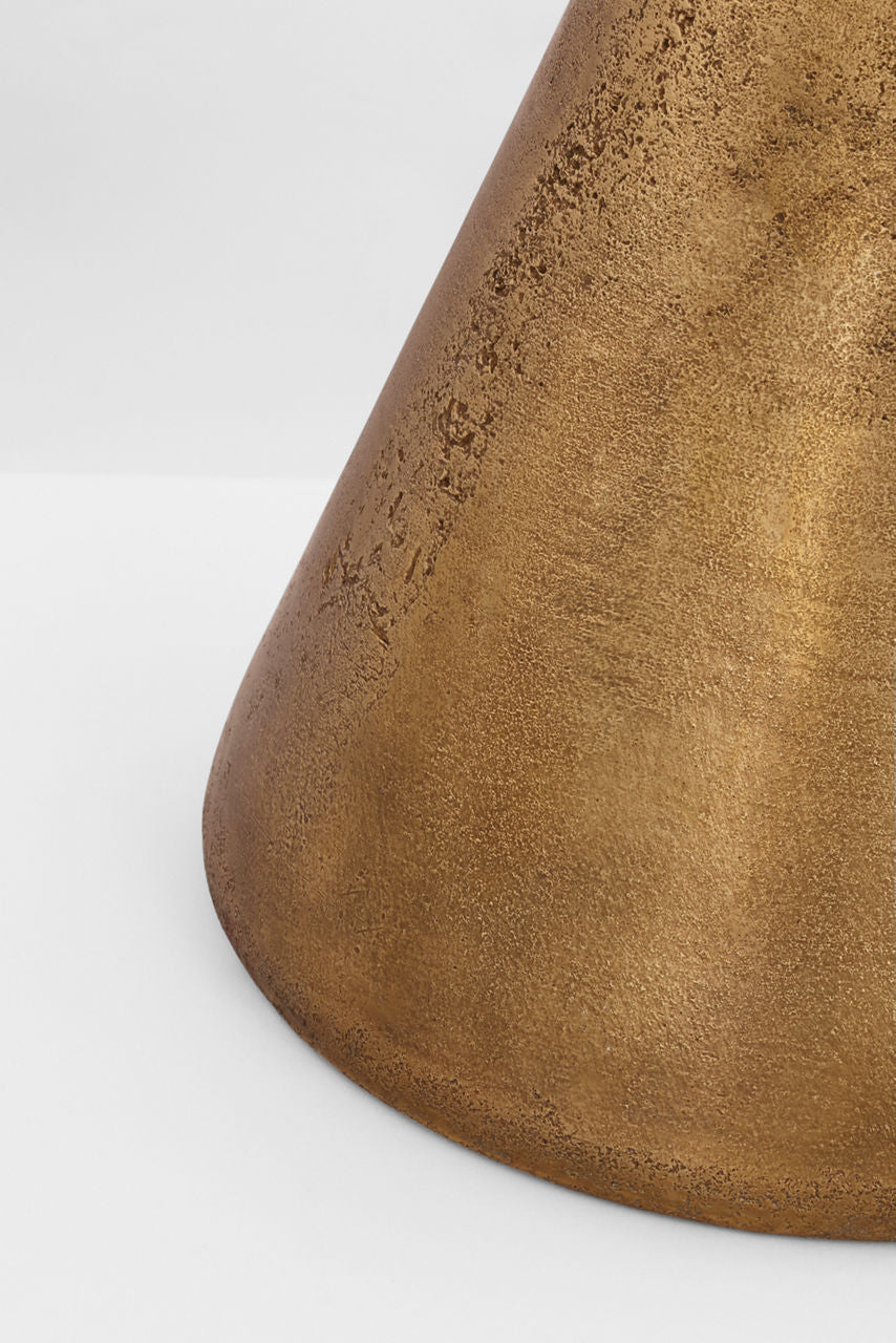Zealous 62" Floor Lamp | Museum Brass | Linen Shade