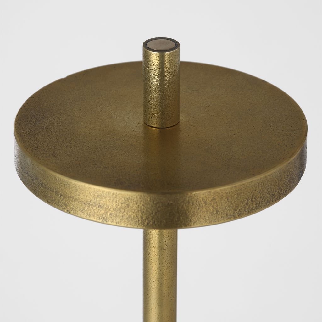 Sene 50" Rechargeable Floor Lamp | Museum Brass