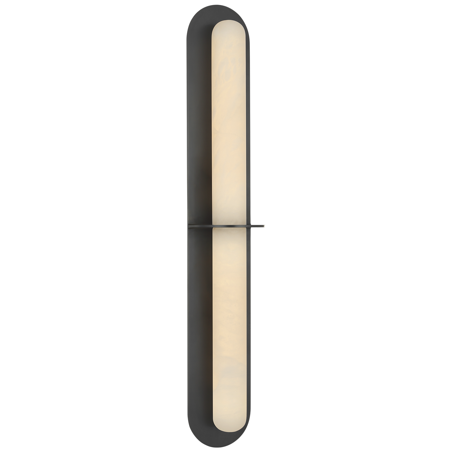 Fosse 28" Linear Tube Sconce | Bronze | Alabaster