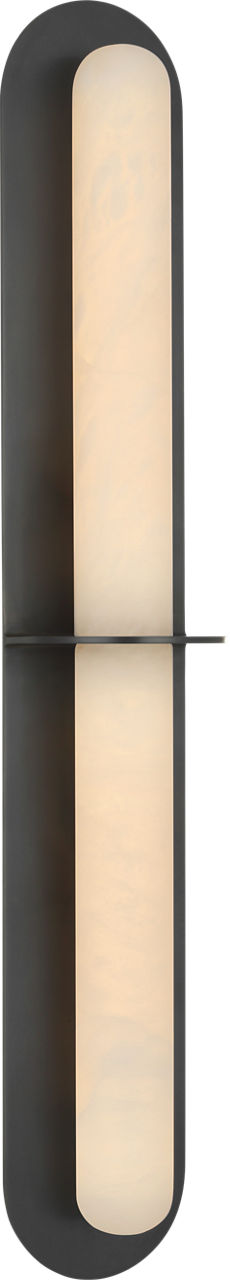 Fosse 28" Linear Tube Sconce | Bronze | Alabaster
