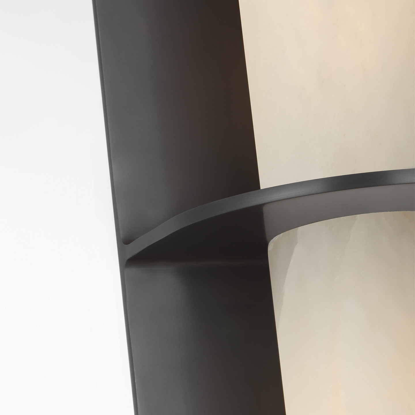 Fosse 28" Linear Tube Sconce | Bronze | Alabaster