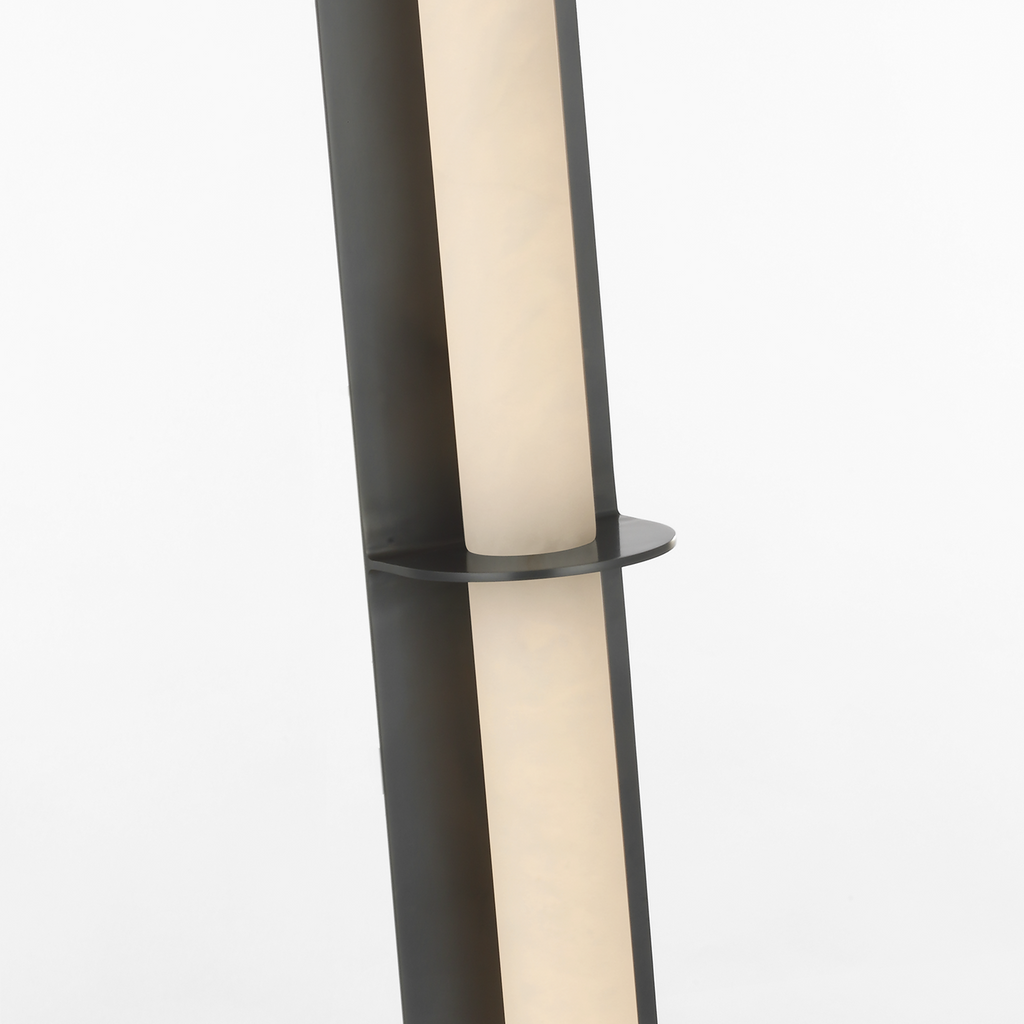 Fosse 28" Linear Tube Sconce | Bronze | Alabaster