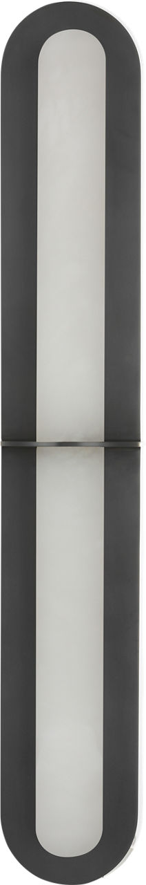 Fosse 28" Linear Tube Sconce | Bronze | Alabaster