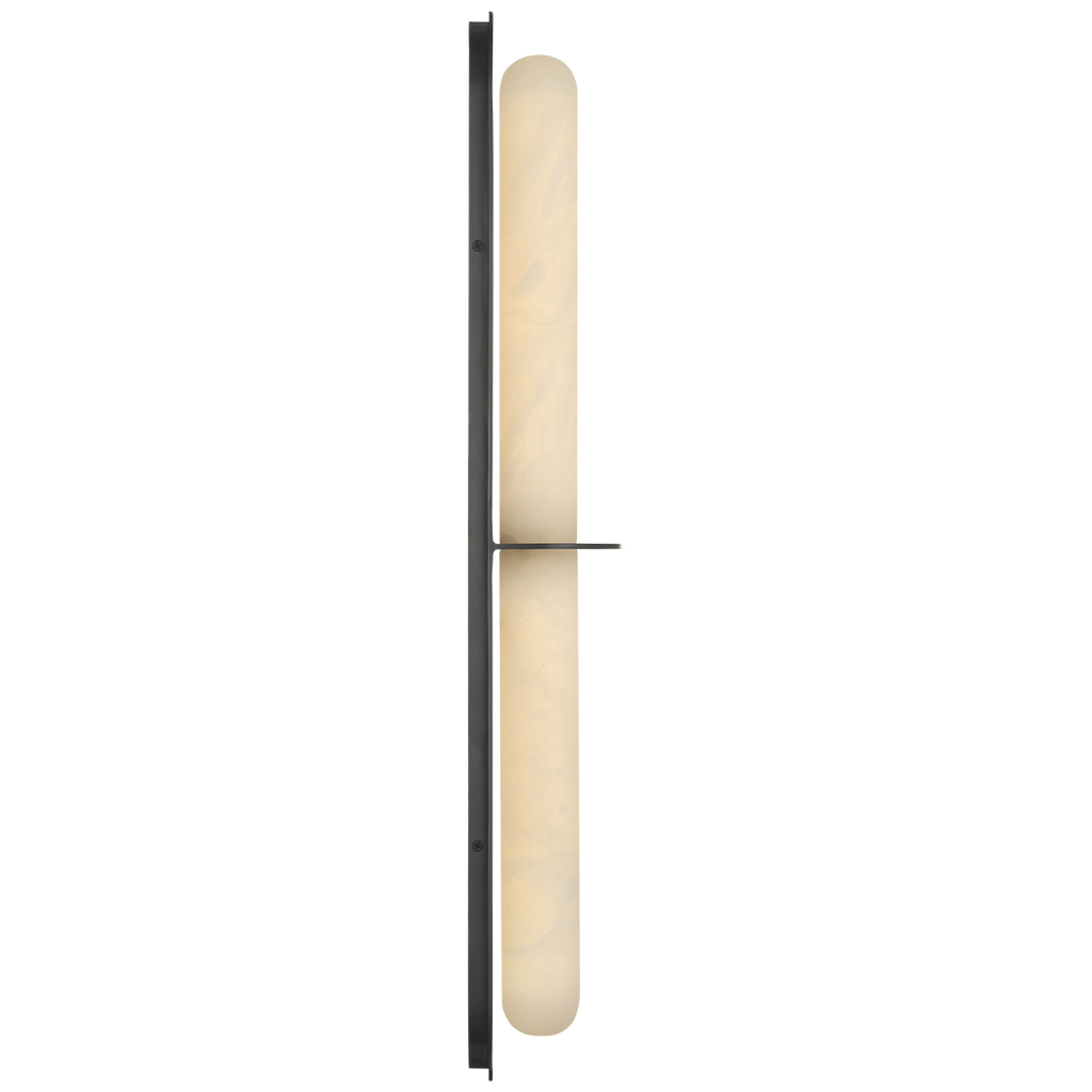 Fosse 28" Linear Tube Sconce | Bronze | Alabaster
