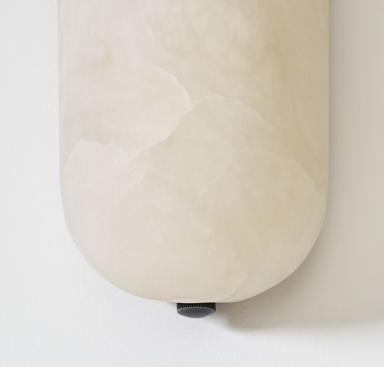 Melange Pill Form Sconce | Bronze | Alabaster