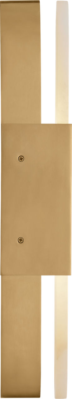 Melange Elongated Sconce | Antique-Burnished Brass | Alabaster
