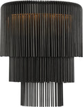 Differo 8" Layered Sconce | Aged Iron