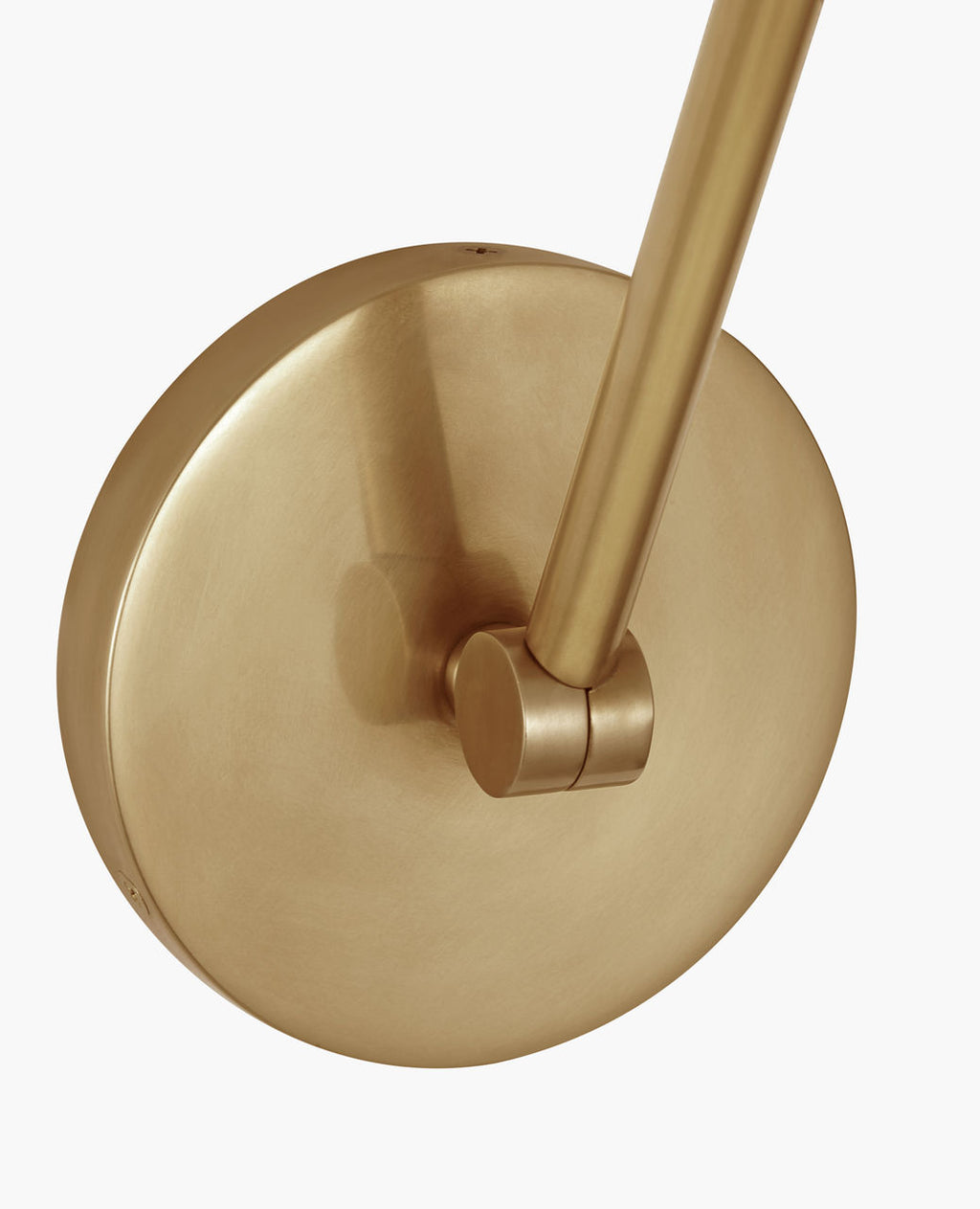 Precision 5" Double Library Light | Antique-Burnished Brass | White Glass