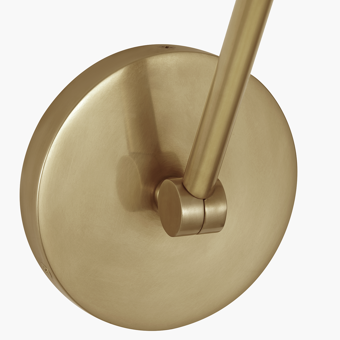 Precision 5" Double Library Light | Antique-Burnished Brass | White Glass