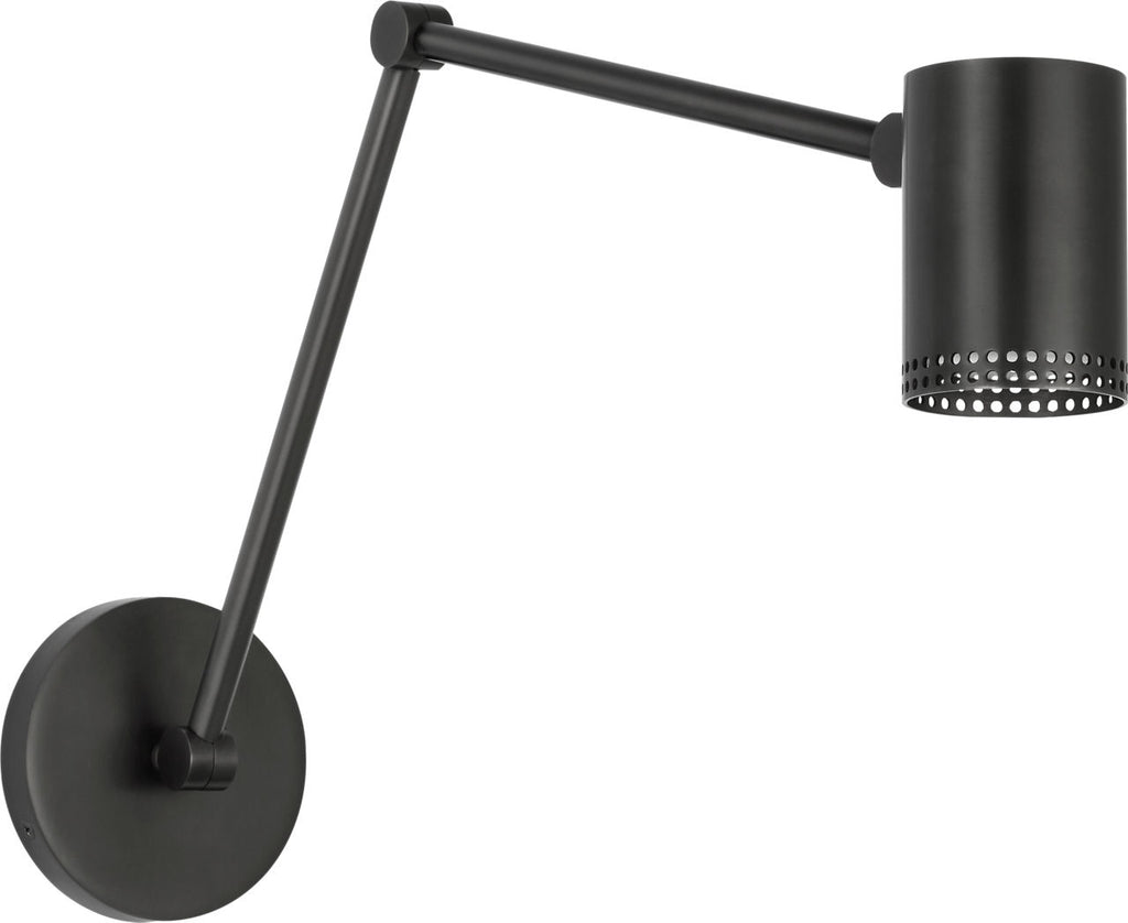Precision 5" Double Library Light | Bronze | White Glass