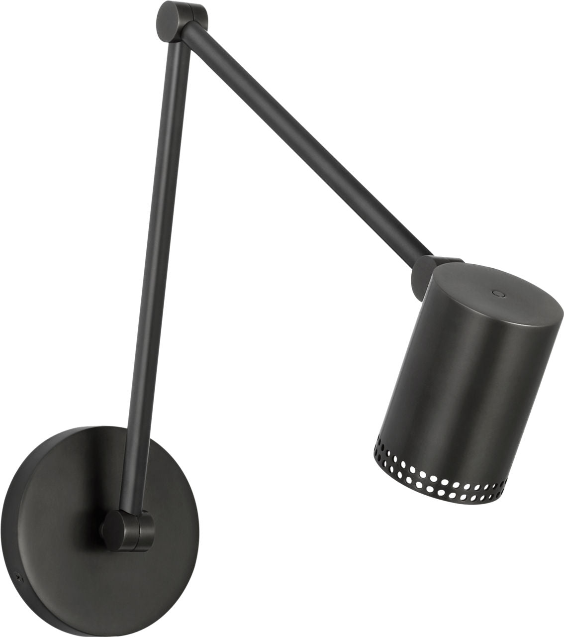 Precision 5" Double Library Light | Bronze | White Glass