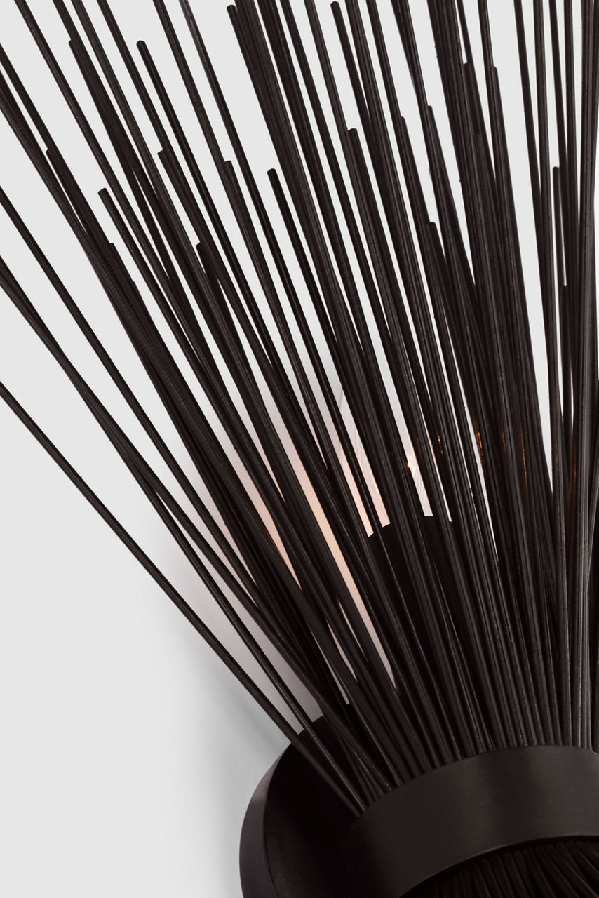 Strada Medium Sconce | Aged Iron