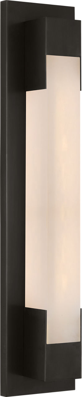 Covet 21" Bracketed Bath Light | Bronze | Alabaster