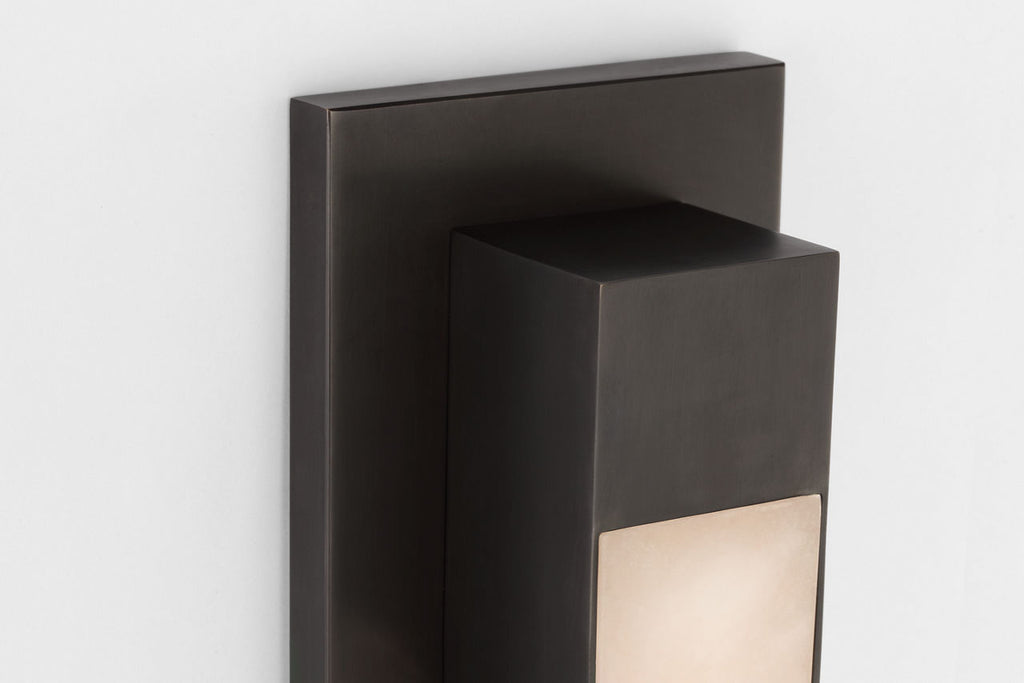 Covet 21" Bracketed Bath Light | Bronze | Alabaster