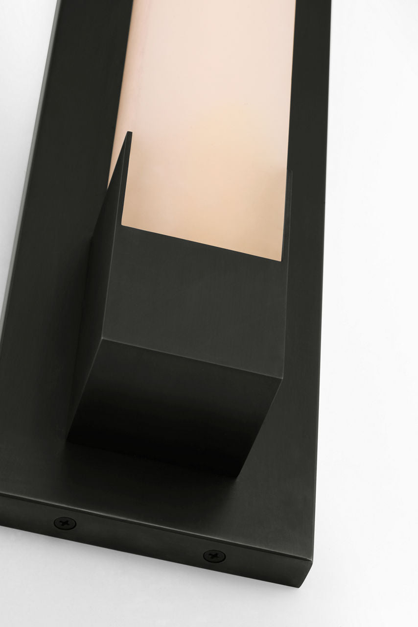 Covet 26" Bracketed Bath Light | Bronze | Alabaster