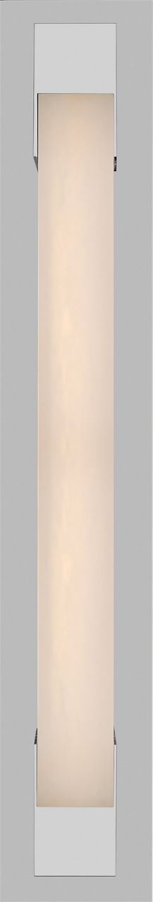 Covet 26" Bracketed Bath Light | Polished Nickel | Alabaster