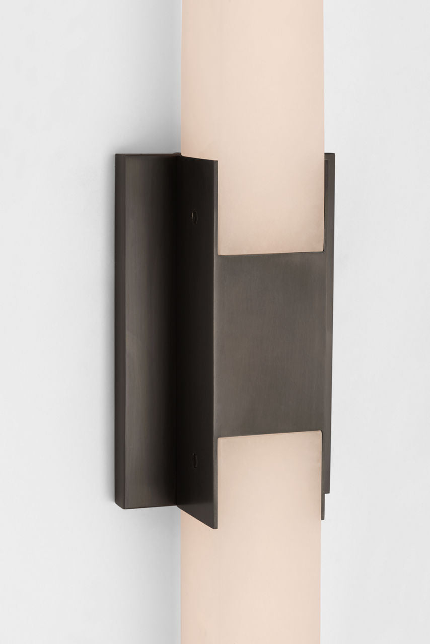 Covet 28" Double Bath Light | Bronze | Alabaster
