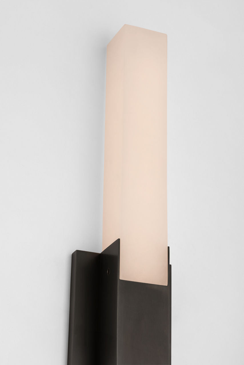Covet 28" Double Bath Light | Bronze | Alabaster