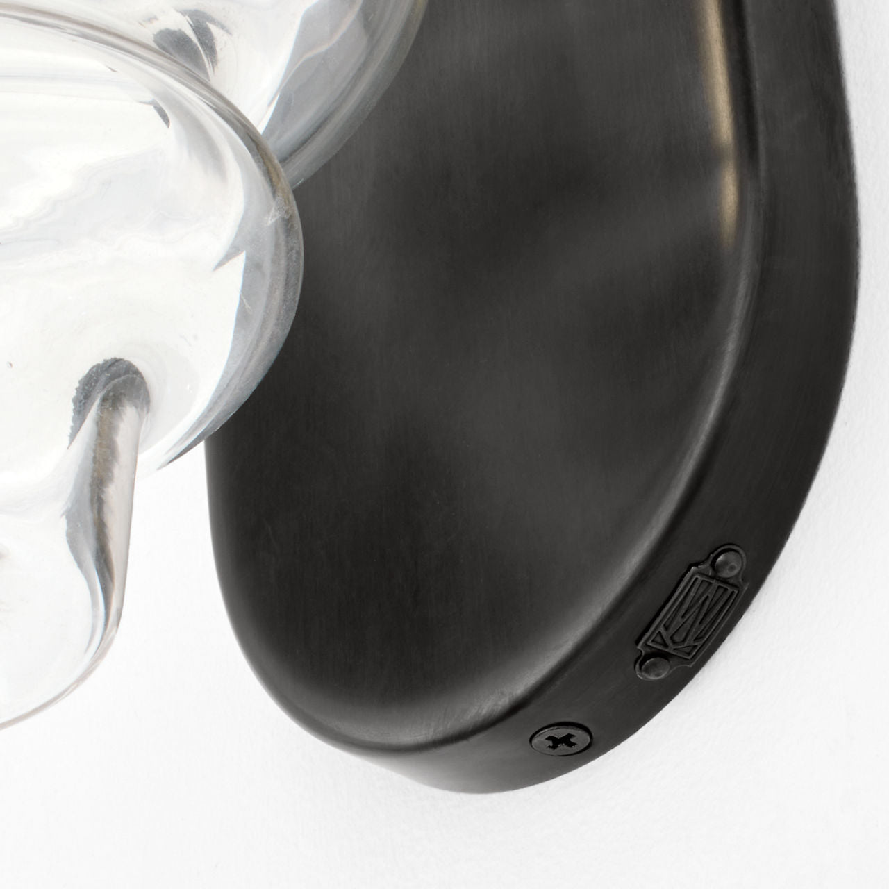 Tableau Large Sconce | Bronze | Clear Glass
