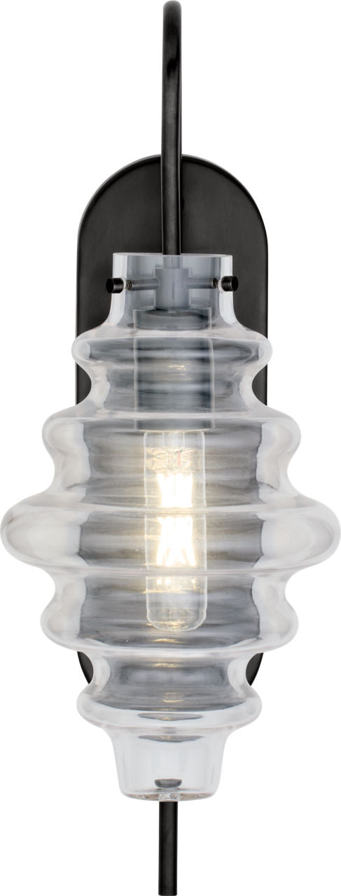 Tableau Large Sconce | Bronze | Clear Glass