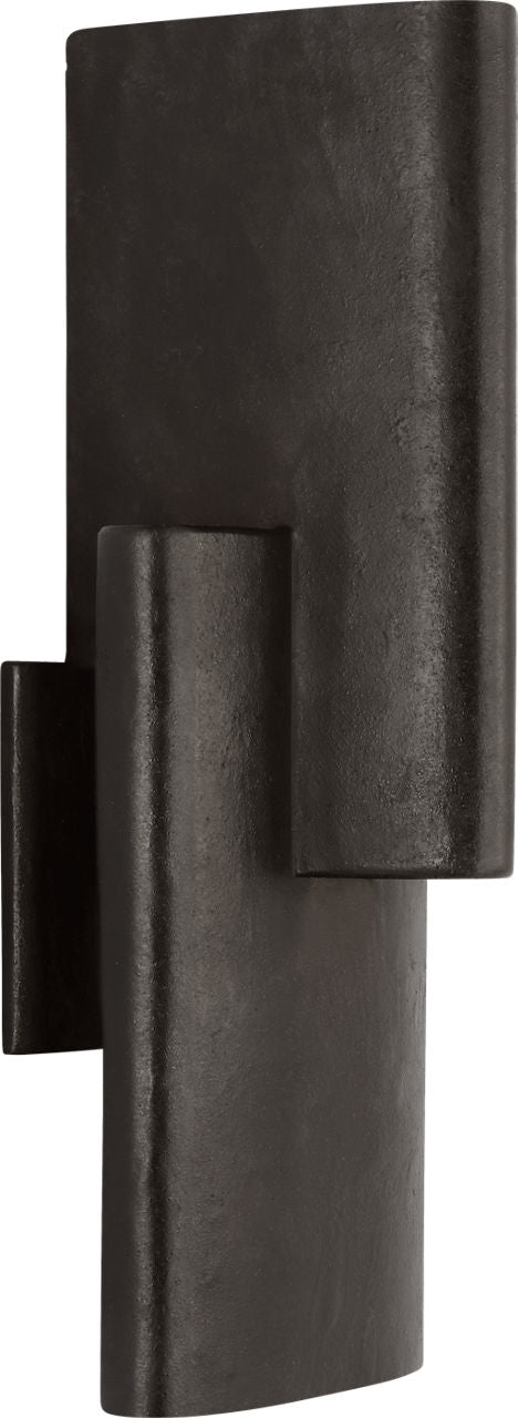 Lotura 16" Intersecting Sconce | Museum Black