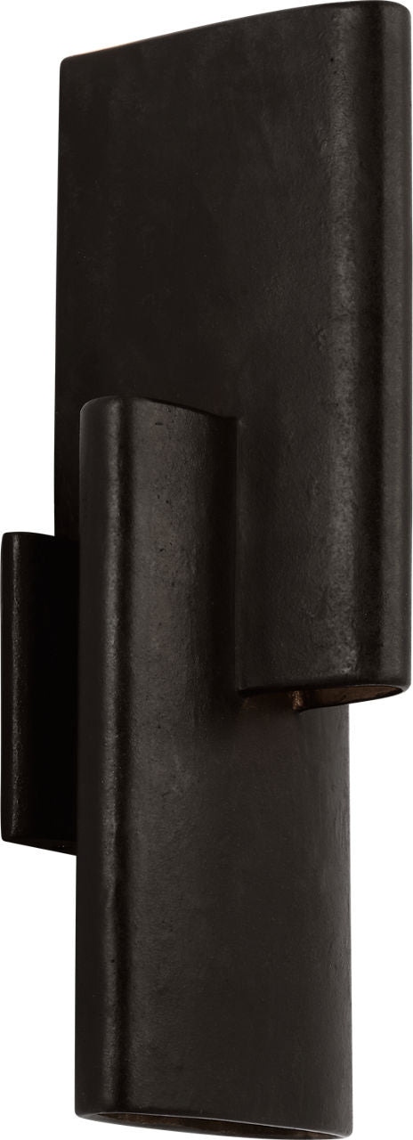 Lotura 16" Intersecting Sconce | Museum Black