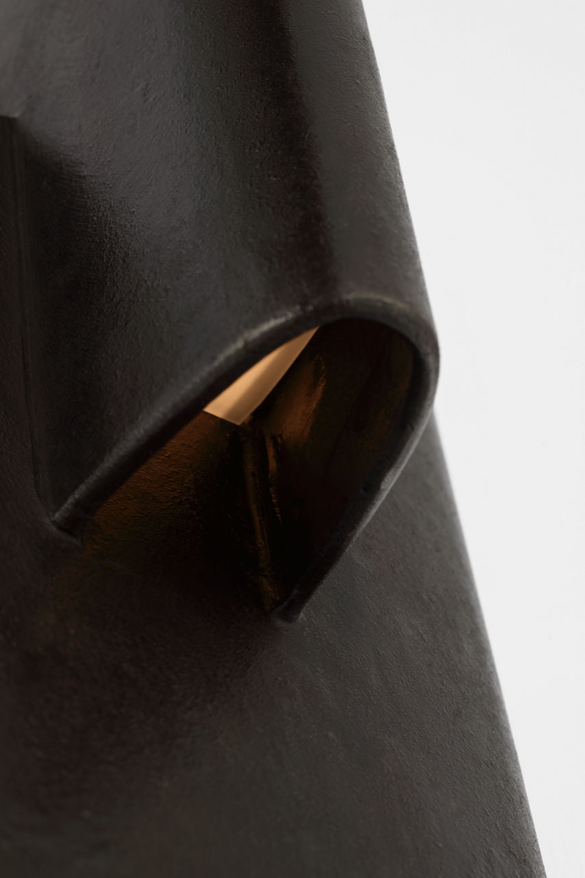 Lotura 16" Intersecting Sconce | Museum Black