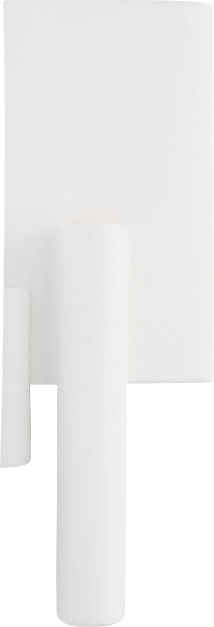 Lotura 16" Intersecting Sconce | Museum White