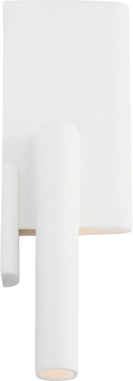 Lotura 16" Intersecting Sconce | Museum White