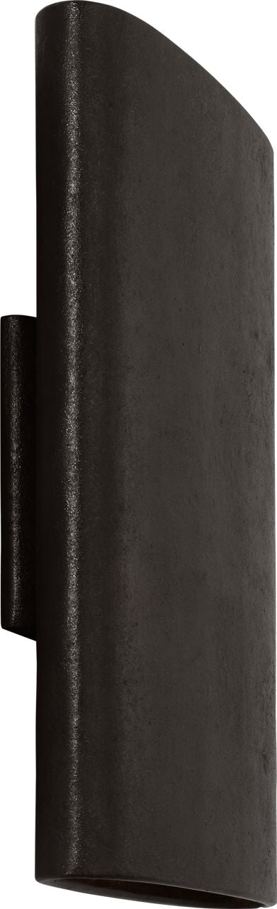 Lotura 12" Pocket Sconce | Museum Black