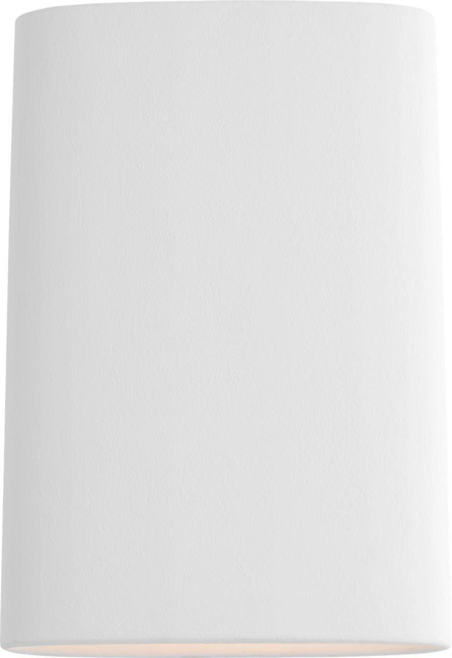 Lotura 12" Pocket Sconce | Museum White