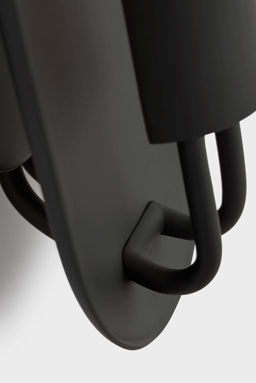 Teline 24" Oval Sconce | Matte Black