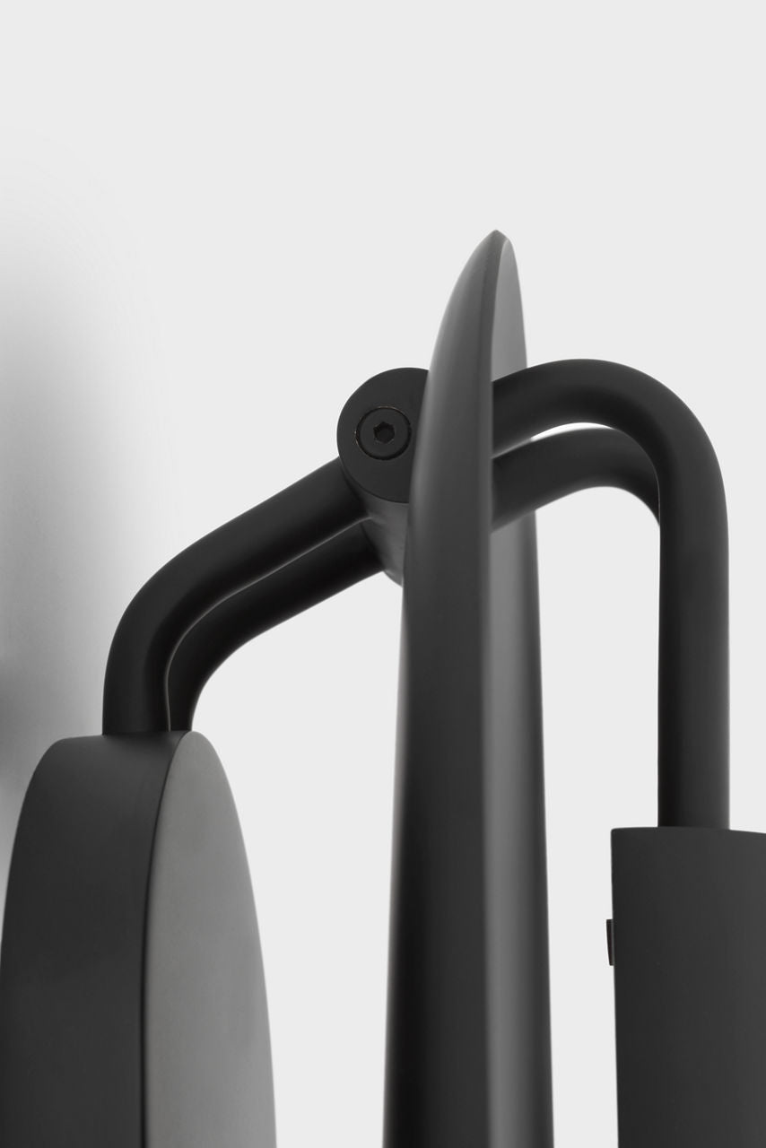 Teline 24" Oval Sconce | Matte Black