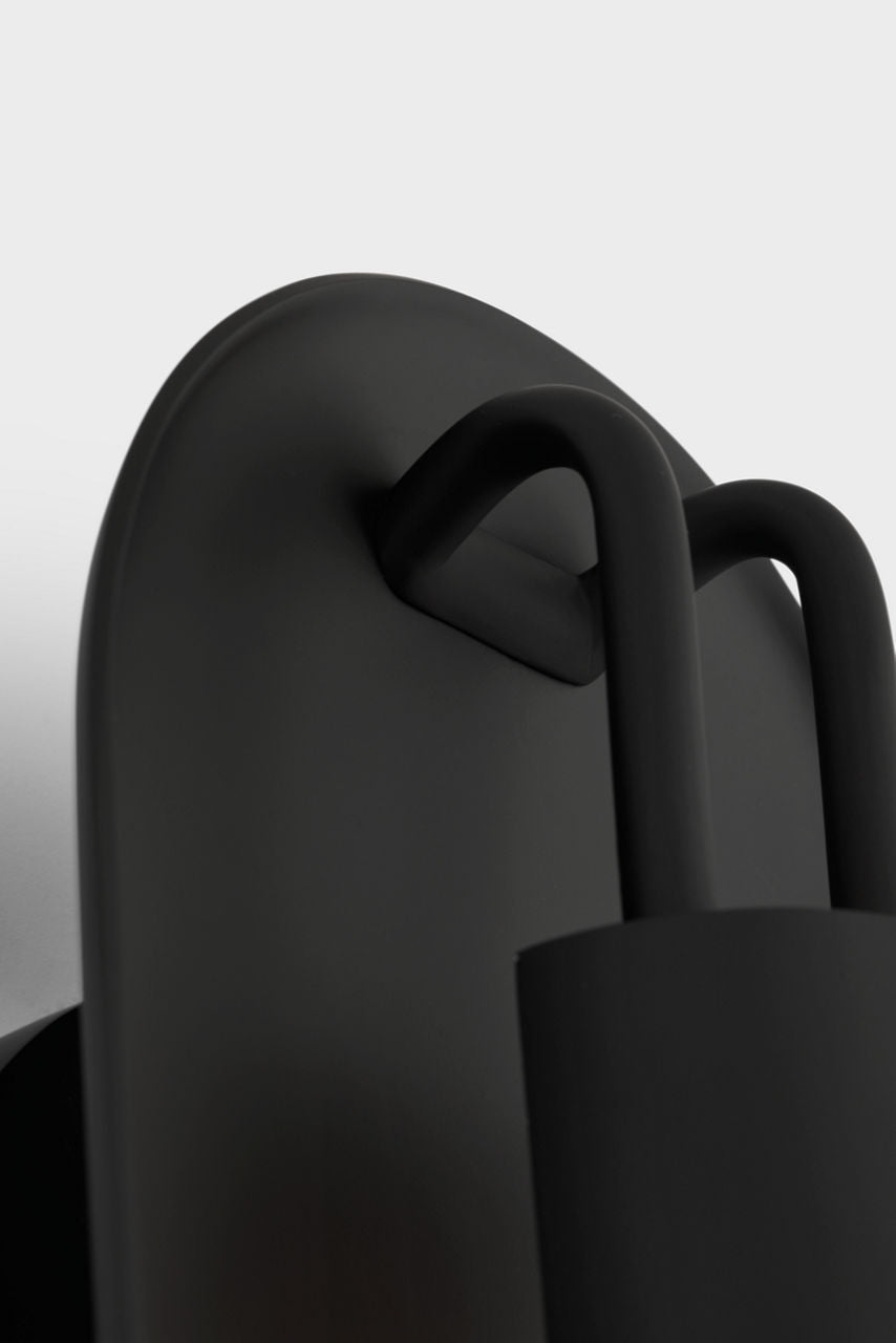 Teline 24" Oval Sconce | Matte Black