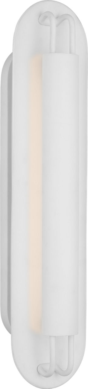 Teline 24" Oval Sconce | Matte White