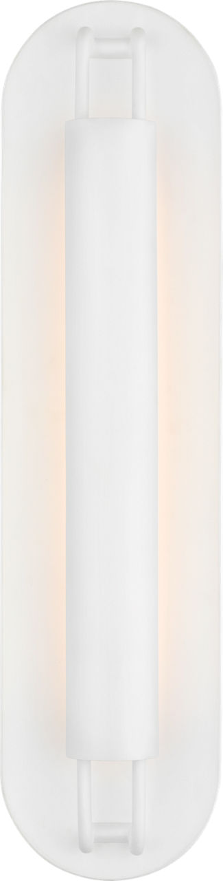 Teline 24" Oval Sconce | Matte White