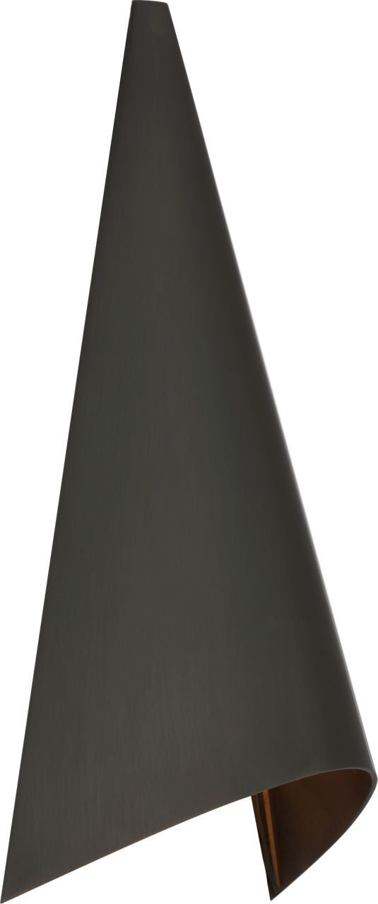 Piel 9" Indoor/Outdoor Wall Wash | Bronze
