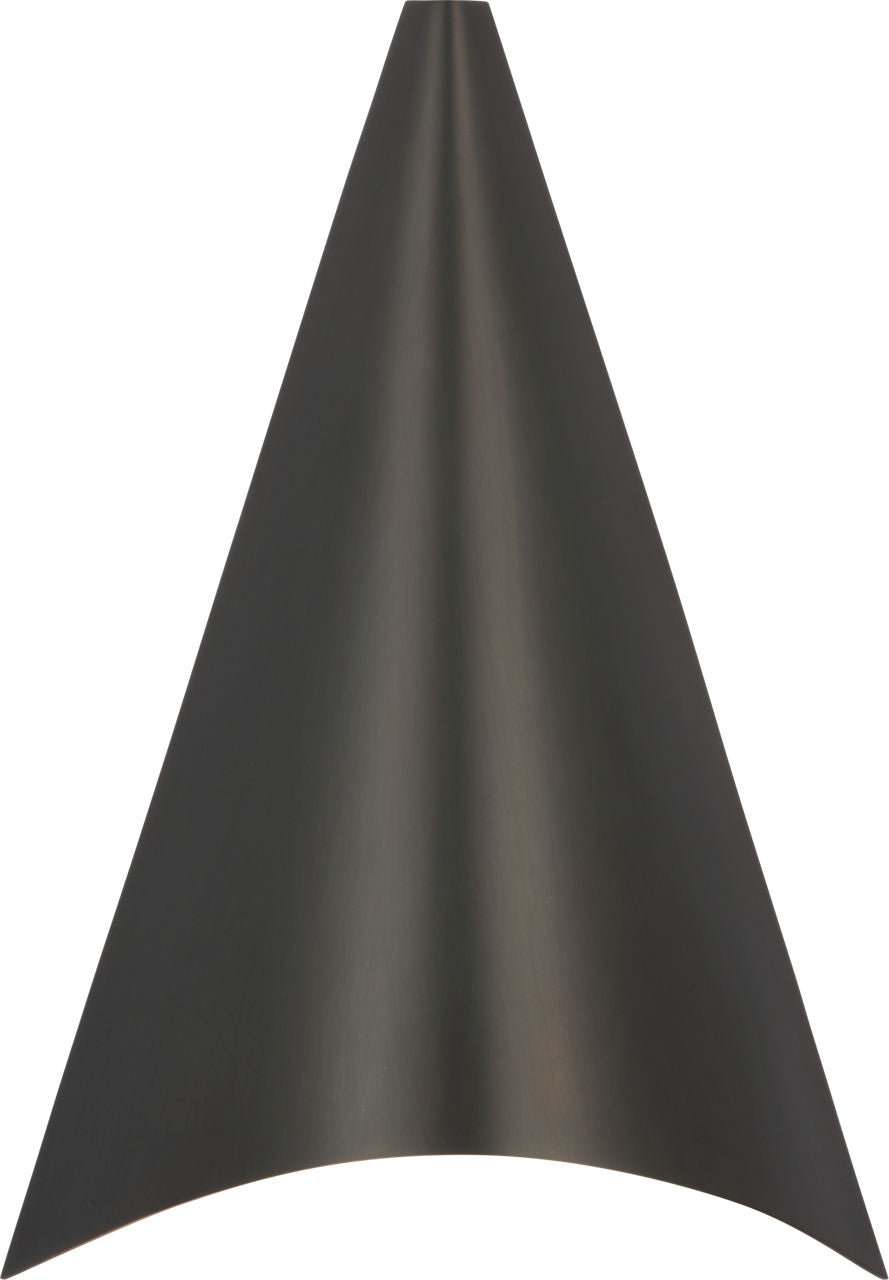 Piel 9" Indoor/Outdoor Wall Wash | Bronze