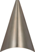 Piel 9" Indoor/Outdoor Wall Wash | Pewter