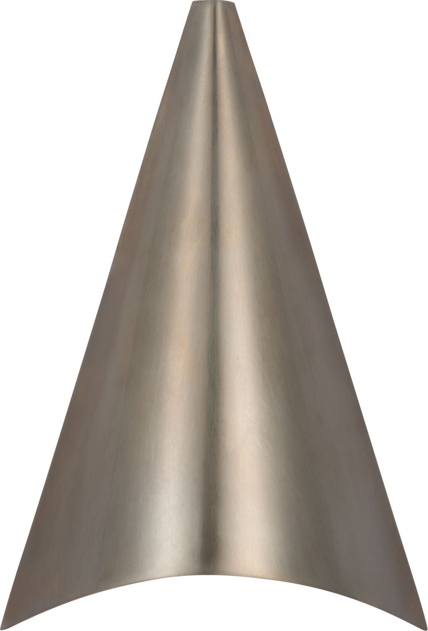 Piel 9" Indoor/Outdoor Wall Wash | Pewter