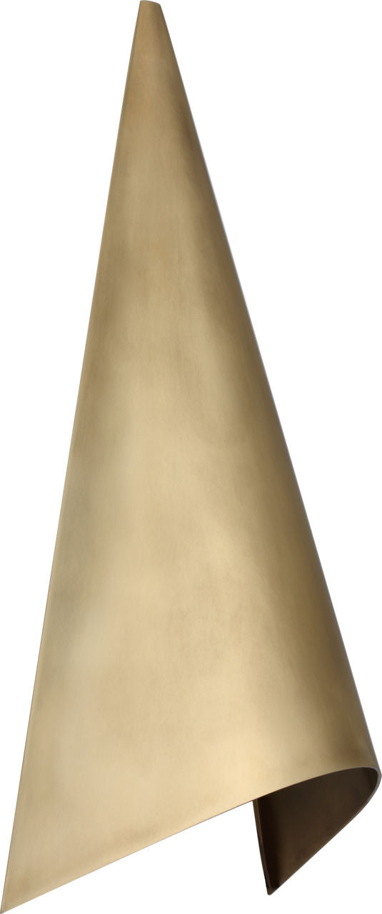 Piel 14" Indoor/Outdoor Wall Wash | Antique-Burnished Brass
