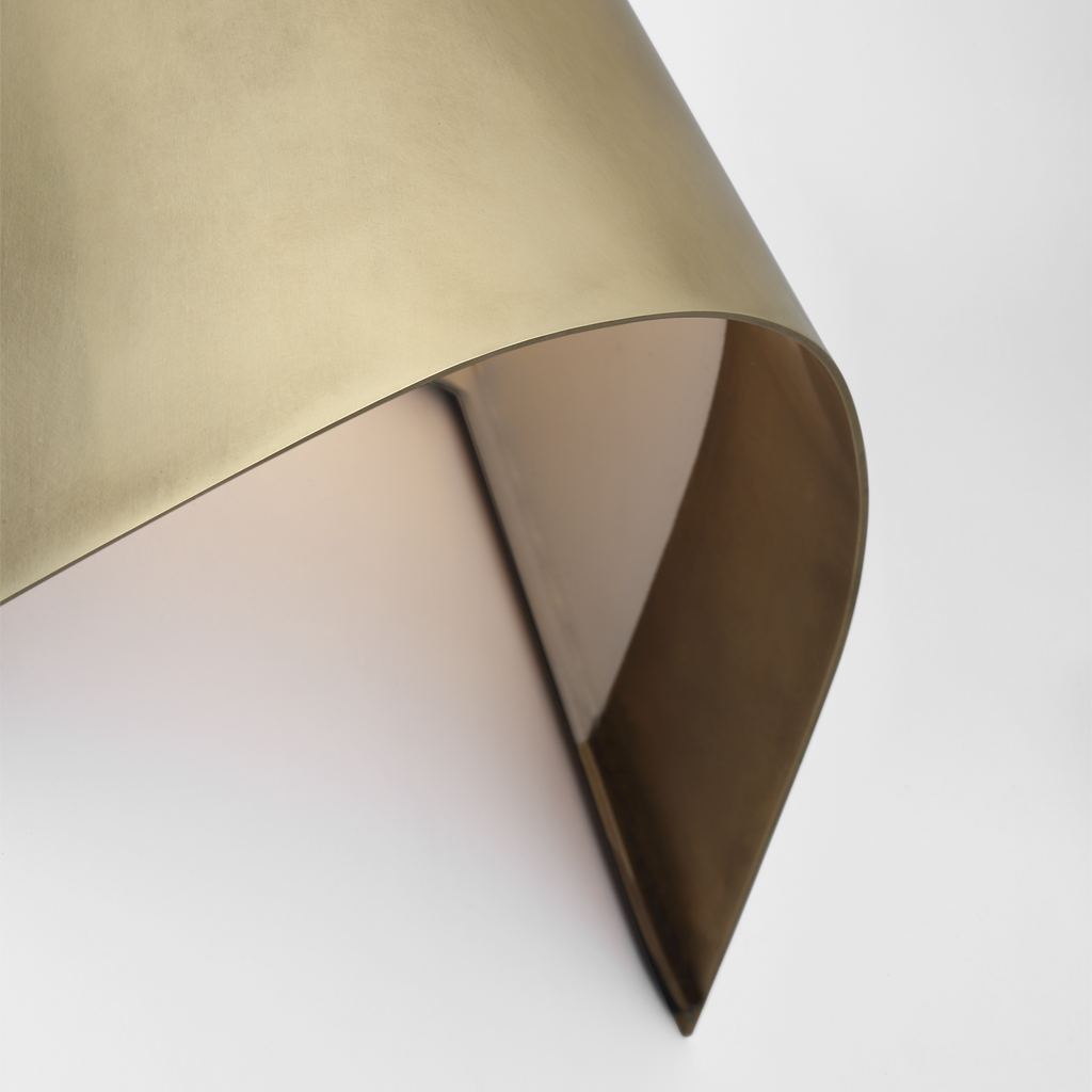 Piel 14" Indoor/Outdoor Wall Wash | Antique-Burnished Brass