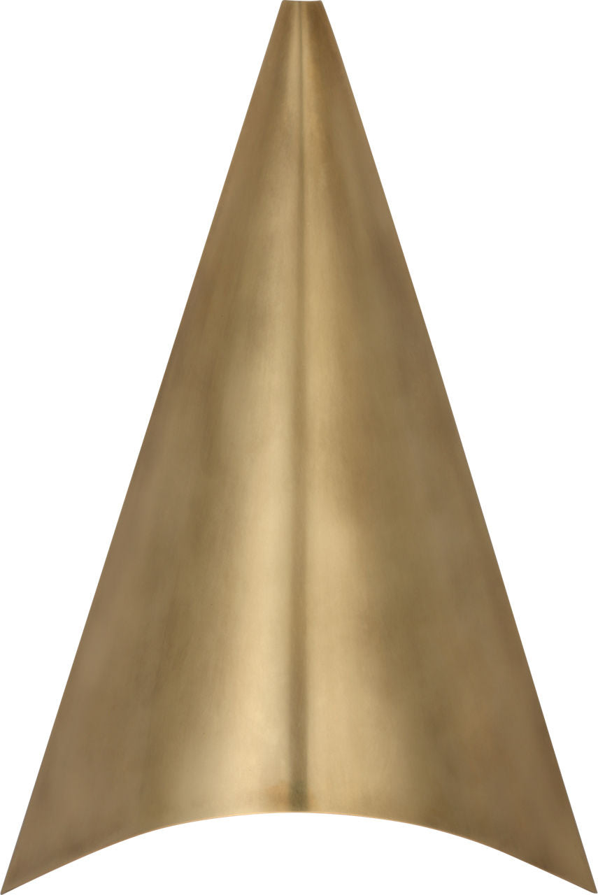 Piel 14" Indoor/Outdoor Wall Wash | Antique-Burnished Brass